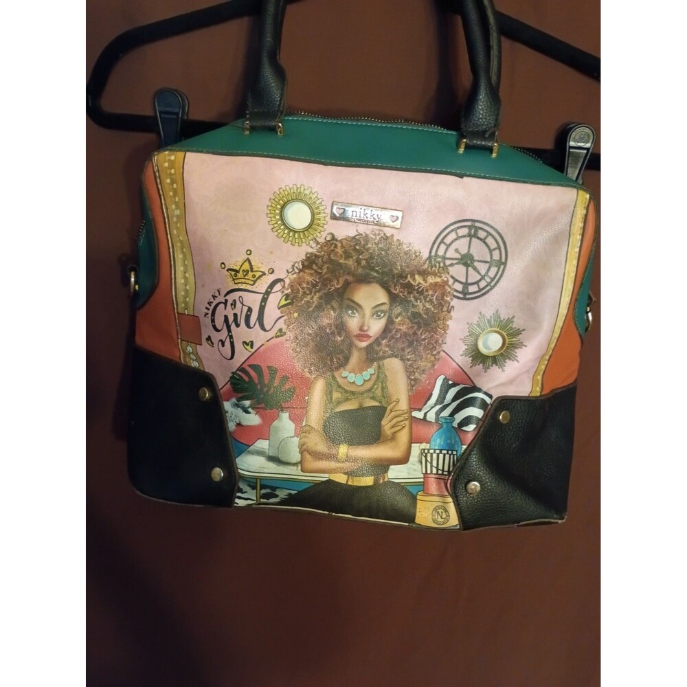 Nikky by Nicole Lee "Super Roxana" Satchel Handbag Read Description!